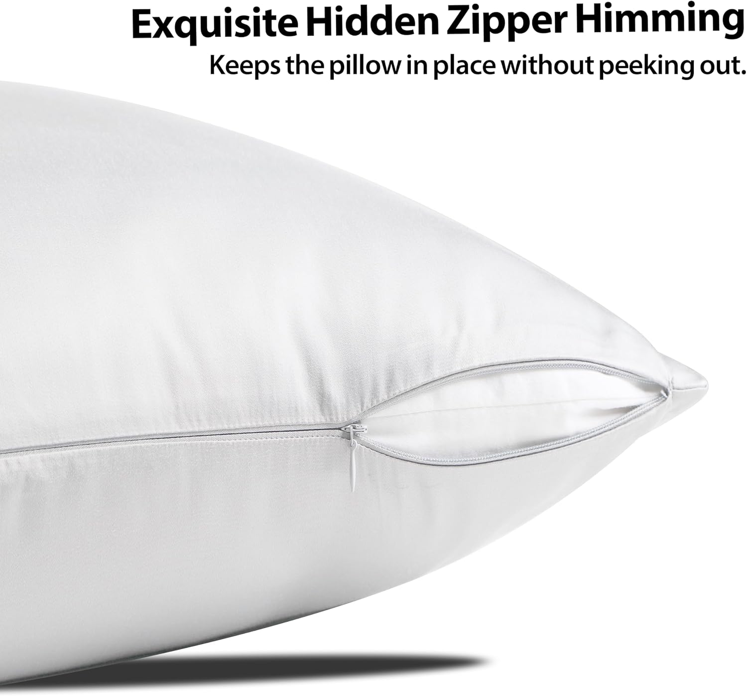ShunjieHome Body Cooling Pillow Case, Viscose Derived from Bamboo Long Pillow Protectors, 400 TC Soft Silky Breathable Summer Body Pillowcas…