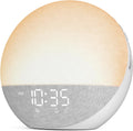 Odokee Sunrise Alarm Clock White Noise Machine: Natural Wake Up Light - Dimmable Clock with Bluetooth Speaker for Bedroom - 25 Sleep…