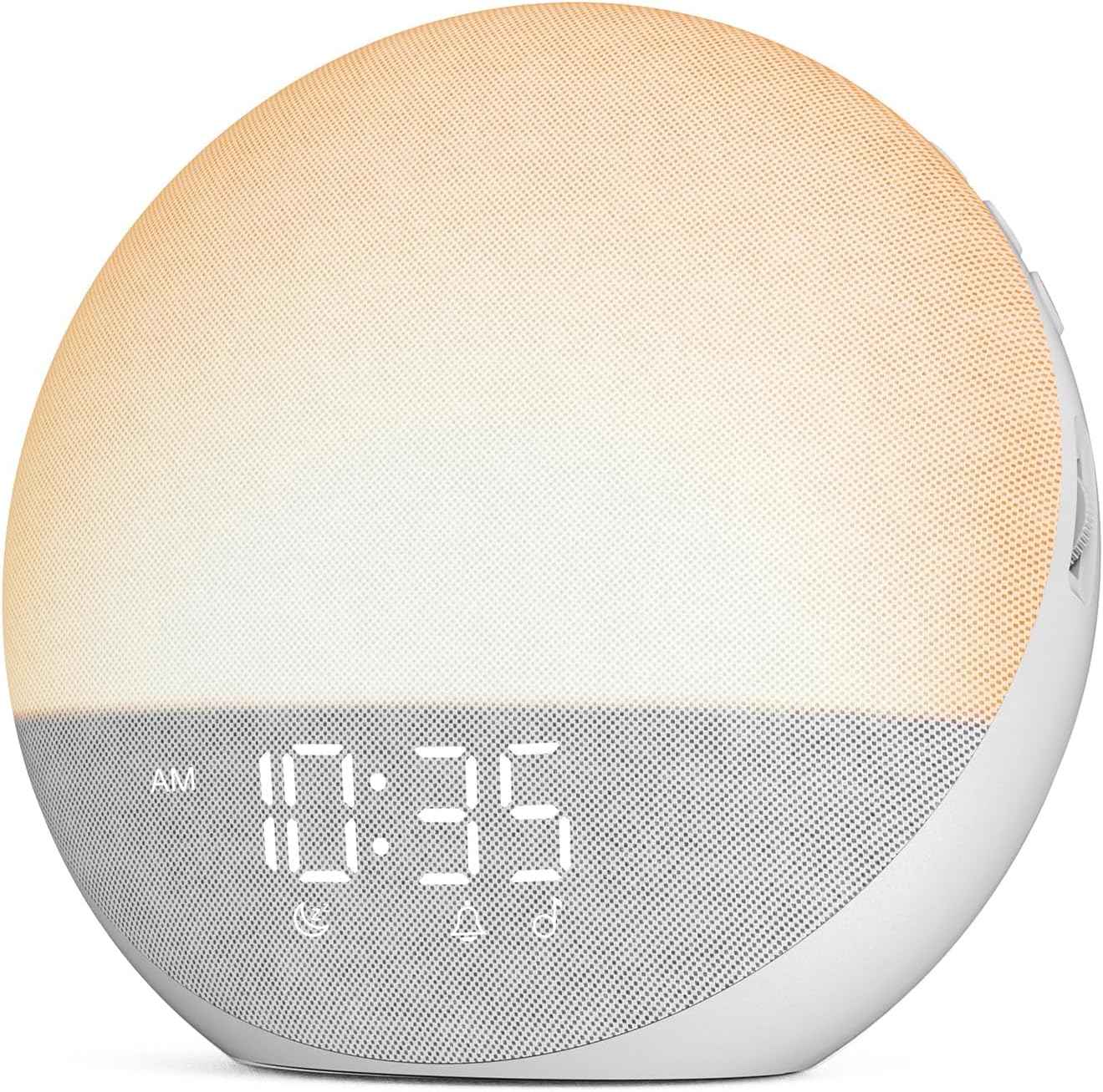 Odokee Sunrise Alarm Clock White Noise Machine: Natural Wake Up Light - Dimmable Clock with Bluetooth Speaker for Bedroom - 25 Sleep…