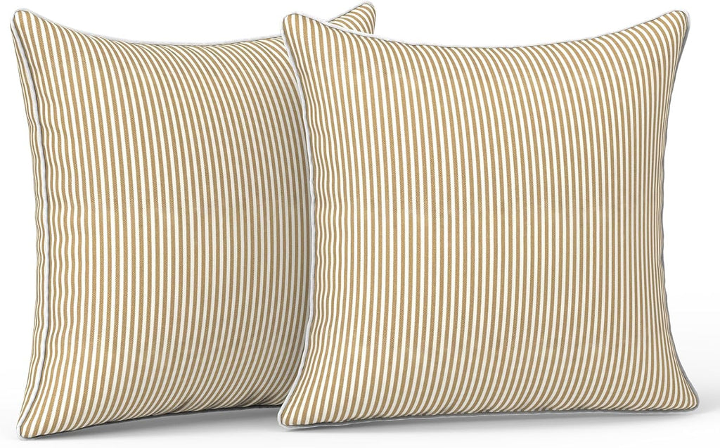 LVTXIII Outdoor Throw Pillow Covers Waterproof Tropic Accent Pillow Cases Fluffy Outdoor Cushion Covers for Garden and Patio Furniture…