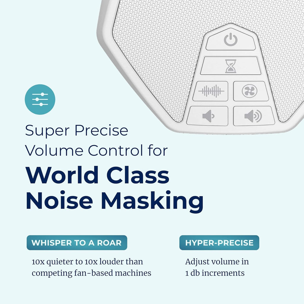 Adaptive Sound Technologies LectroFan EVO - Non-Looping Sound Machine for Sleep - Soothing Noise - Convenient Sleep Timer - Lightweight…