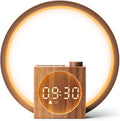 Dreamegg Sunrise Alarm Clock - Sound Machine for Sleep, 12 Ambient Colors &20-Level Dimmable Night Light, 25 Soothing Sounds, White Noise M…