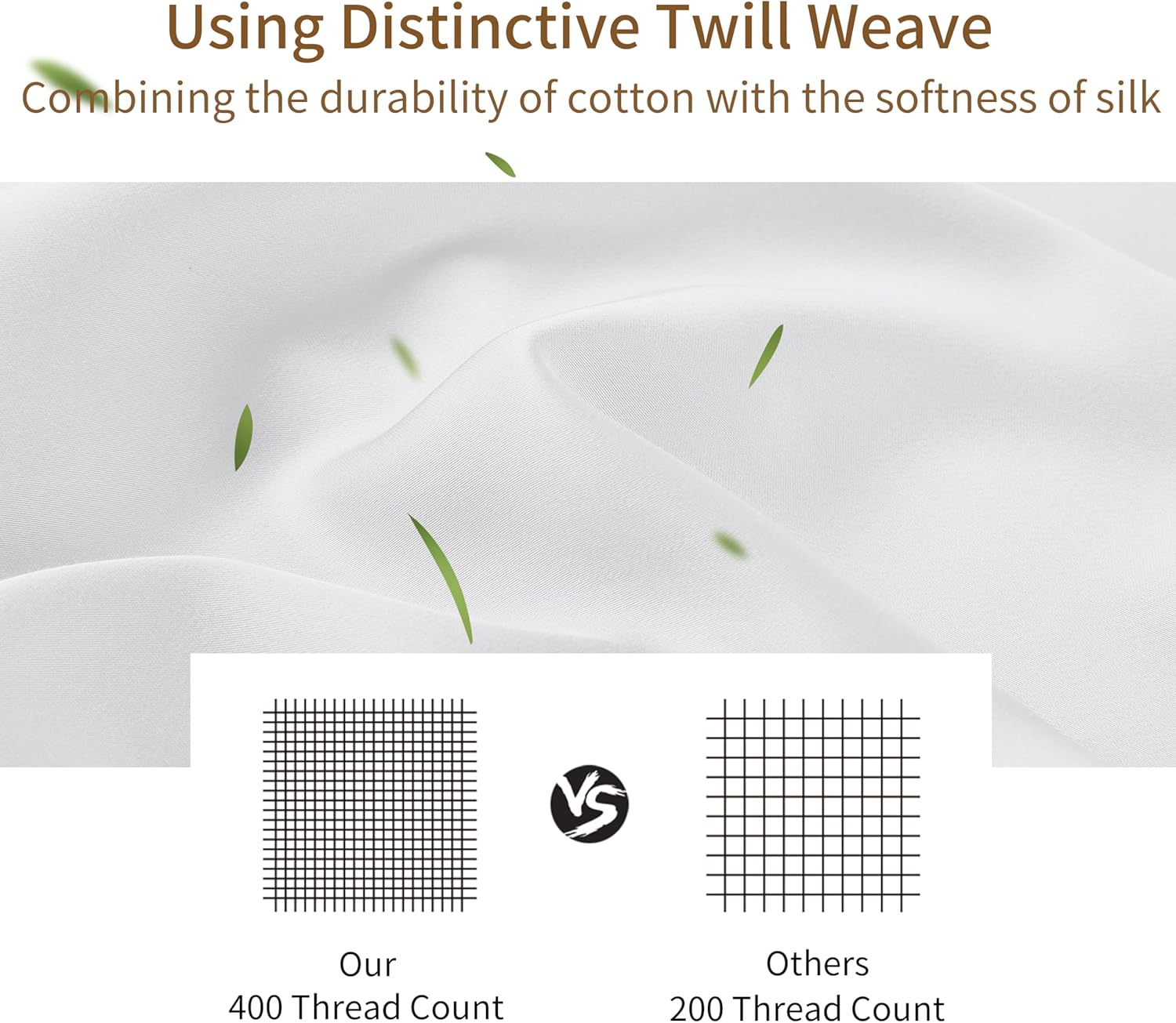 4-Pack Bamboo Viscose Zippered Pillow Cases Standard Size, 400 Thread Count Cooling Pillow Protectors for Hot Sleepers, Luxurious Hotel…