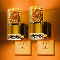 L LOHAS LED Night Lights Plug into wall, Amber Night Light with Adjustable Brightness, Plug in NightLight with Auto Light Sensor, Wall…