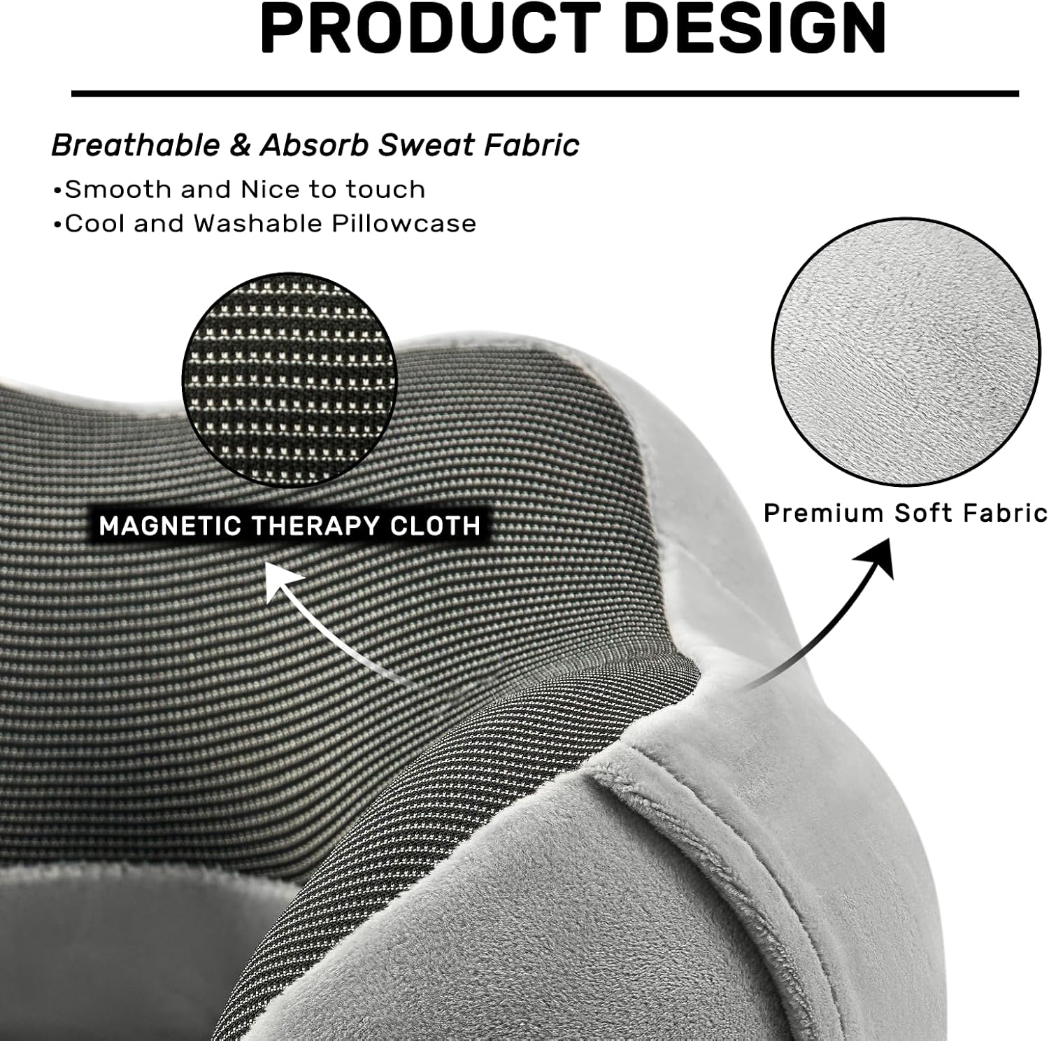 Urnexttour Travel Pillow for Airplane-2 Pack Memory Foam Neck Pillows, Soft Support Travel Essentials for Travelling, Sleeping Rest, Car, T…