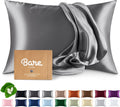 BareHome Bare Home 100% Mulberry Silk Pillowcase for Hair and Skin - Ultra 6A Grade 19 Momme Silk Pillow Case - Envelope Enclosure - Breath…