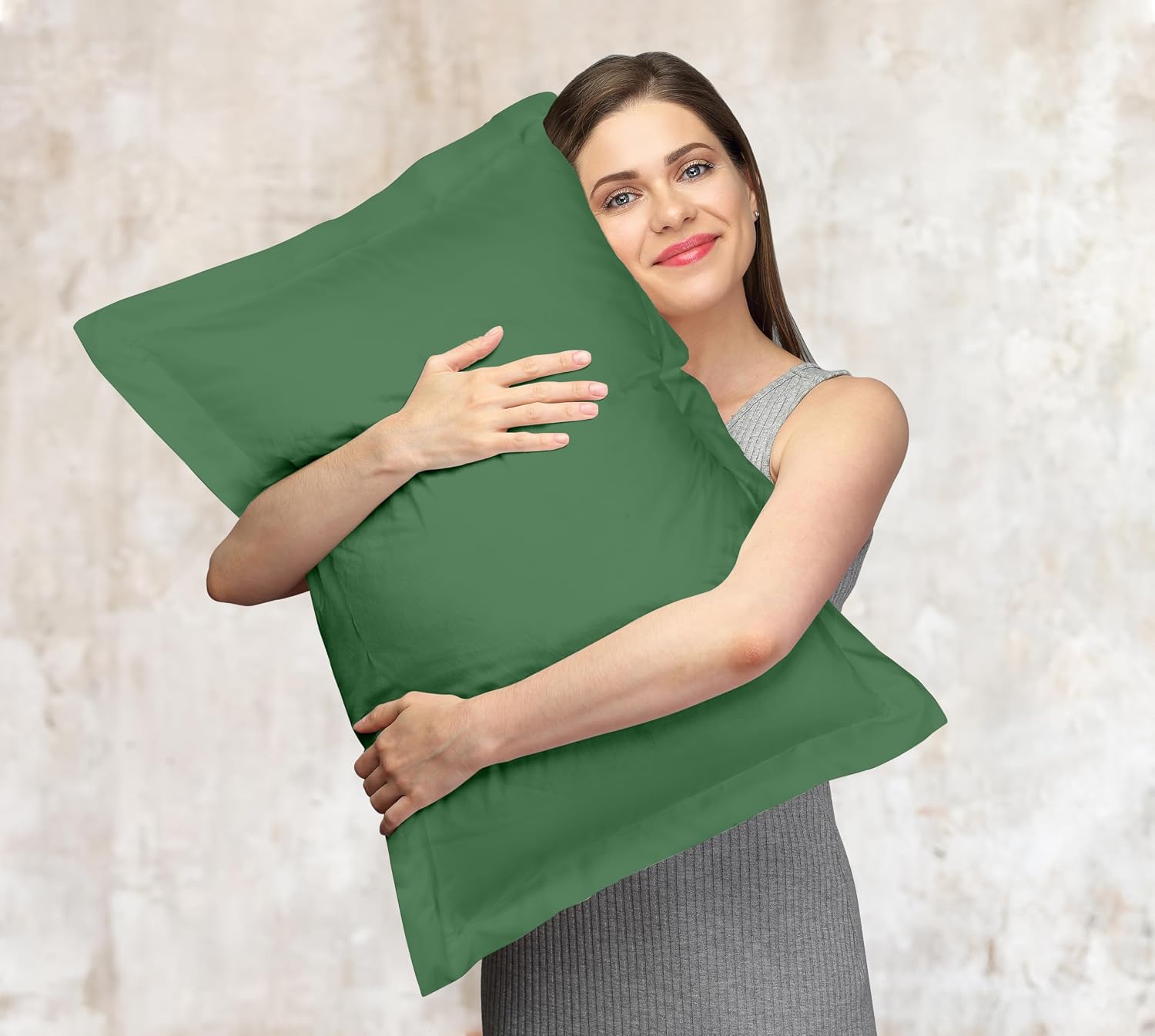 Royalelinens Royale Linens Pillow Shams 2 Pack King Size 20x36 Inch- Brushed 1800 Microfiber - Bed Pillow Shams, Wrinkle Resistant Super So…
