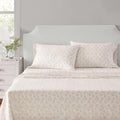 MarthaStewart Martha Stewart - Queen Size Sheets Set, Crisp & Tailored Cooling Sheets w/a Naturally Smooth Cotton Percale Lightweight Feel…