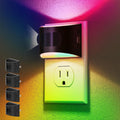 DORESshop LED Night Light[4 Pack], Night Lights Plug into Wall, 8-Color RGB LED Nightlight with Motion Sensor, Dusk to Dawn Sensor…