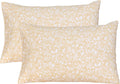 FEATHER & STITCH NEW YORK 100% Cotton 2 Piece King Pillow Cases, 300TC Ultra-Soft Pillowcases with Envelope Closure, Wrinkle- Fade- Stain…