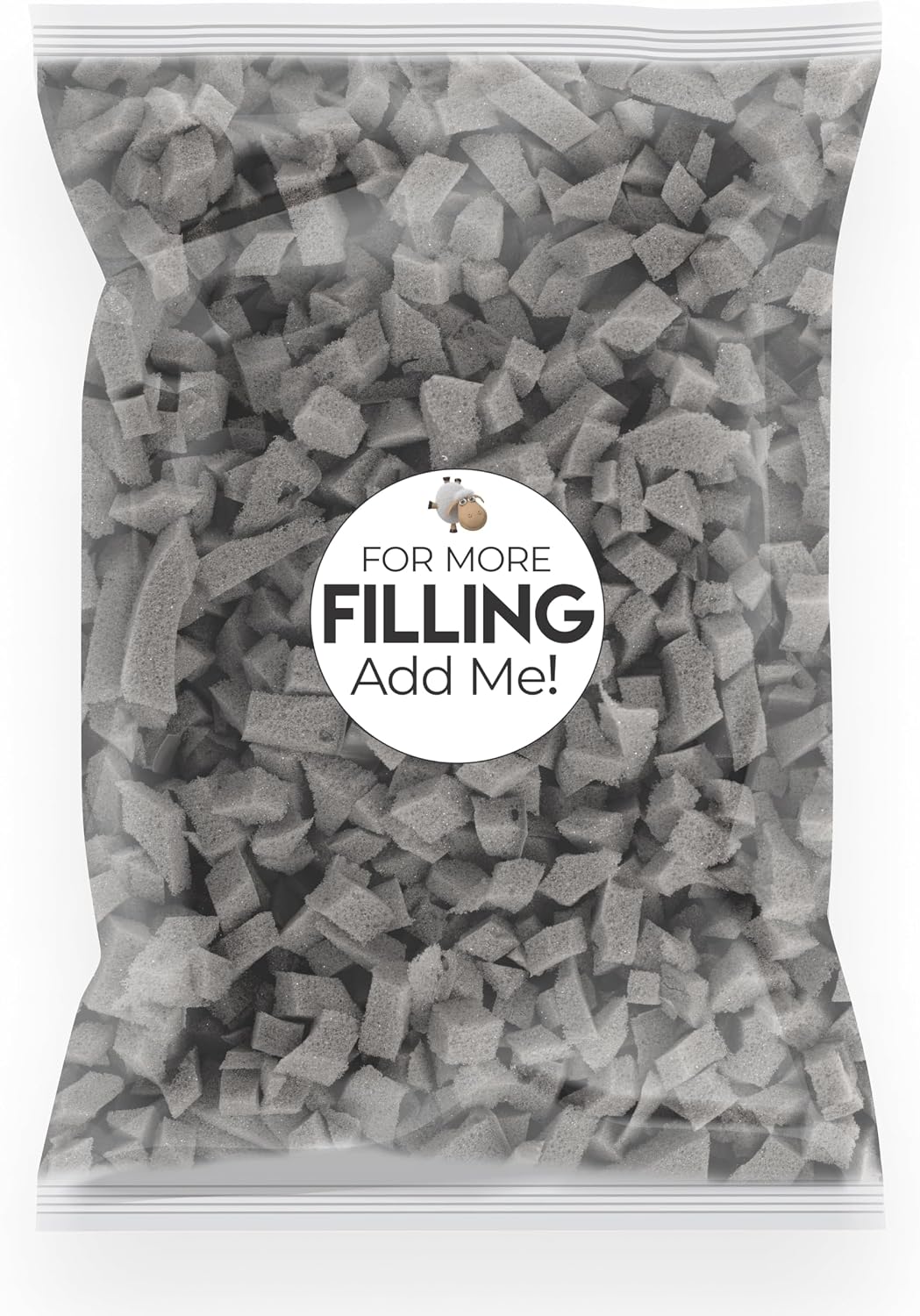 Wife Pillow - Charcoal Memory Foam, 1 LBS Extra Bag of Stuffing, Shredded Charcoal Infused Blended with Siliconized Fiberfill. Customize…