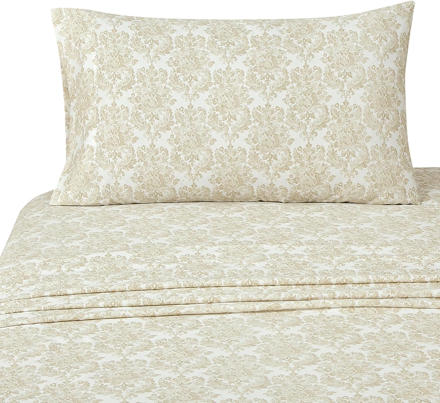 Royalelinens ROYALE LINENS 300 Thread Count 100% Long Staple Combed Cotton Sheet Set - 4 Piece Queen Bed Sheets - 1 Fitted, 1 Flat & 2 Pill…