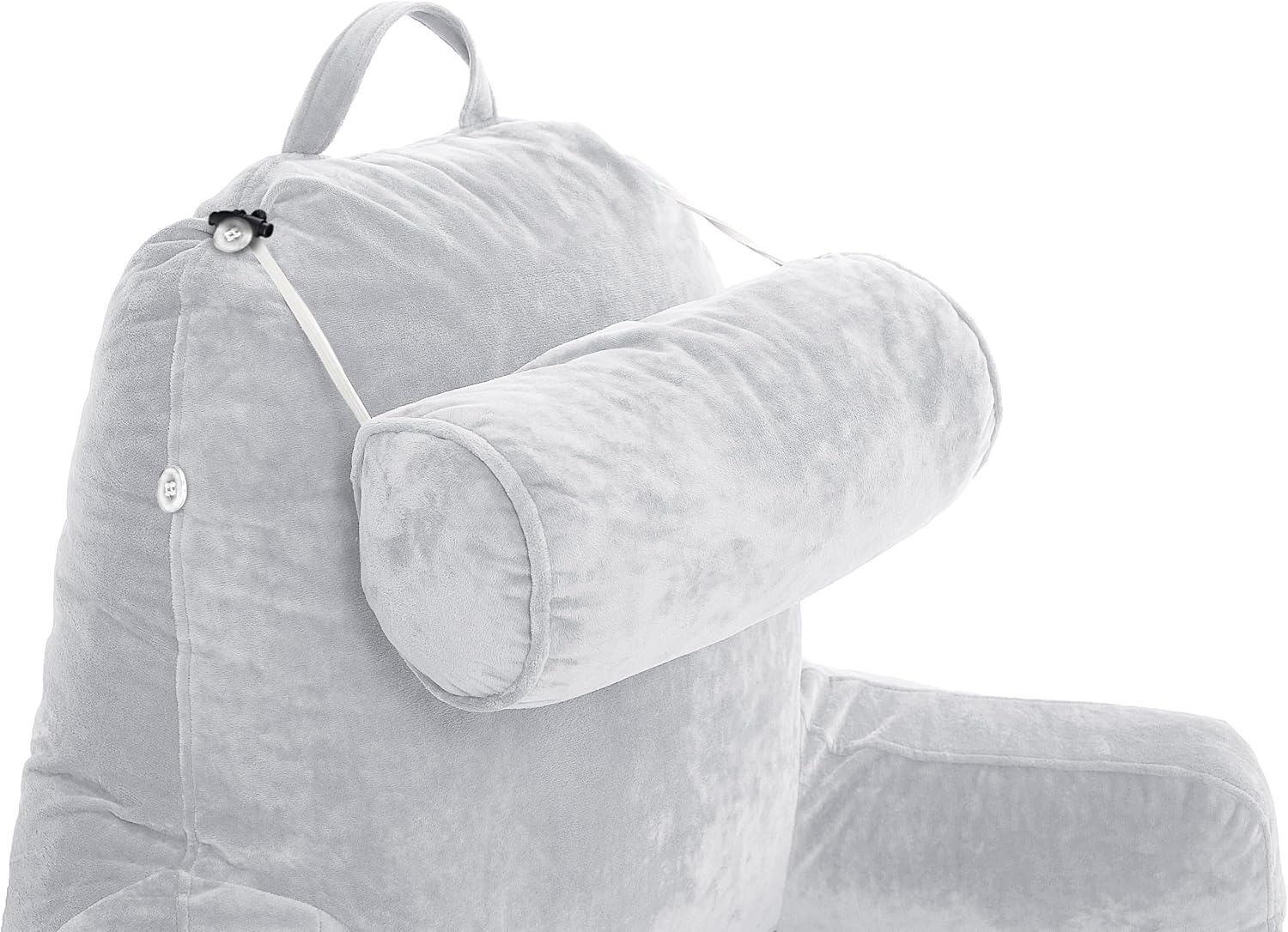 Husband Pillow XXL The Original for Adults - 30" Tall Backrest for Sitting Up in Bed - Firm Support Reading & Bed Rest Pillows for…