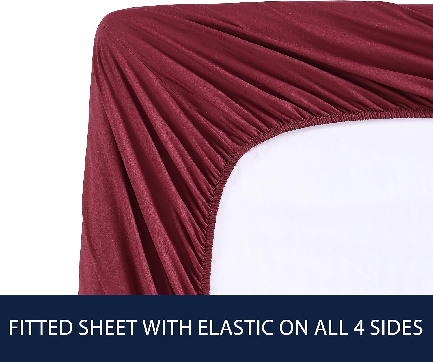 Nautica Twin Size Sheet Set, Crisp & Tailored Cooling Sheets with a Smooth Cotton Percale Lightweight Feel - Bed Sheets with Matching Pillo…