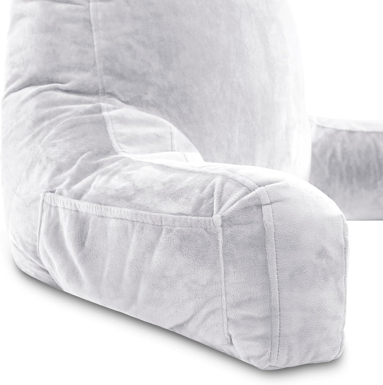 Husband Pillow XXL The Original for Adults - 30" Tall Backrest for Sitting Up in Bed - Firm Support Reading & Bed Rest Pillows for…