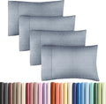 King Pillow Cases Set of 4 - Ultra Soft Hotel Quality Pillowcase Covers - Comfy, Cozy & Wrinkle Free - Shrinkage and Fade Resistant…