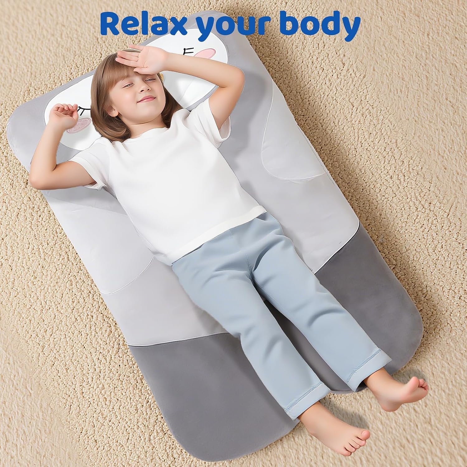 47x23 inch U Shaped Long Plush Body Pillows for Kids, Stuffed Animal Penguin Soft Large Pillow for Sleeping, Big Cute Plushies, Washable…