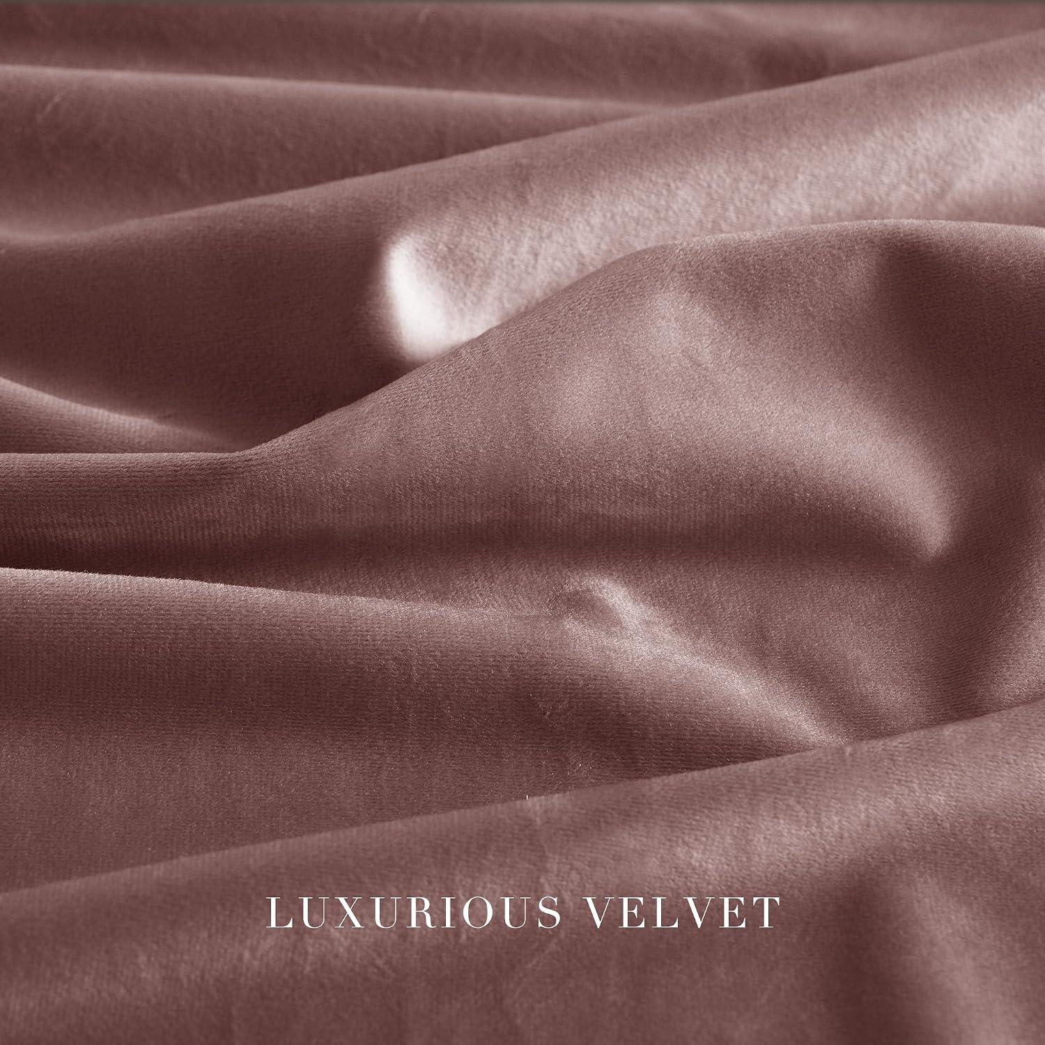 Nicetown Velvet Curtains Blackout for Girls Room, Rod Pocket & Back Tab Room Darkening Thermal Insulated Window Treatments Luxury for Livin…