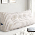 Headboard Pillow Full, Triangular Wedge Pillow Headboard Full, Cushion Headboards Reading Pillows, Backrest Pillows for Sitting in Bed or…