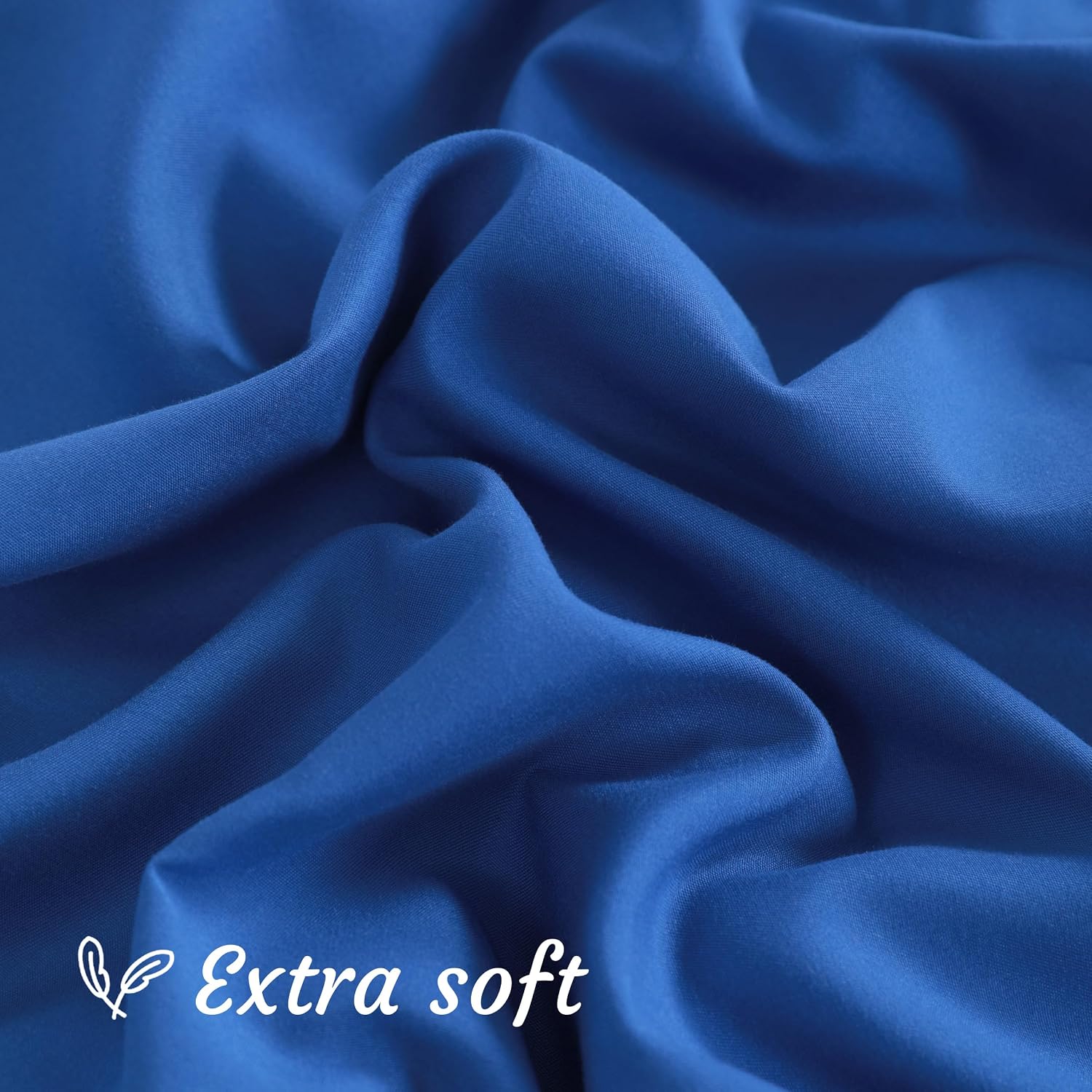 Ntbay Body Pillow Cases Set of 2, 2 Pack Brushed Microfiber 20x54 Pillow Cases, Soft, Wrinkle, Fade, Stain Resistant Royal Blue Pillow Case…