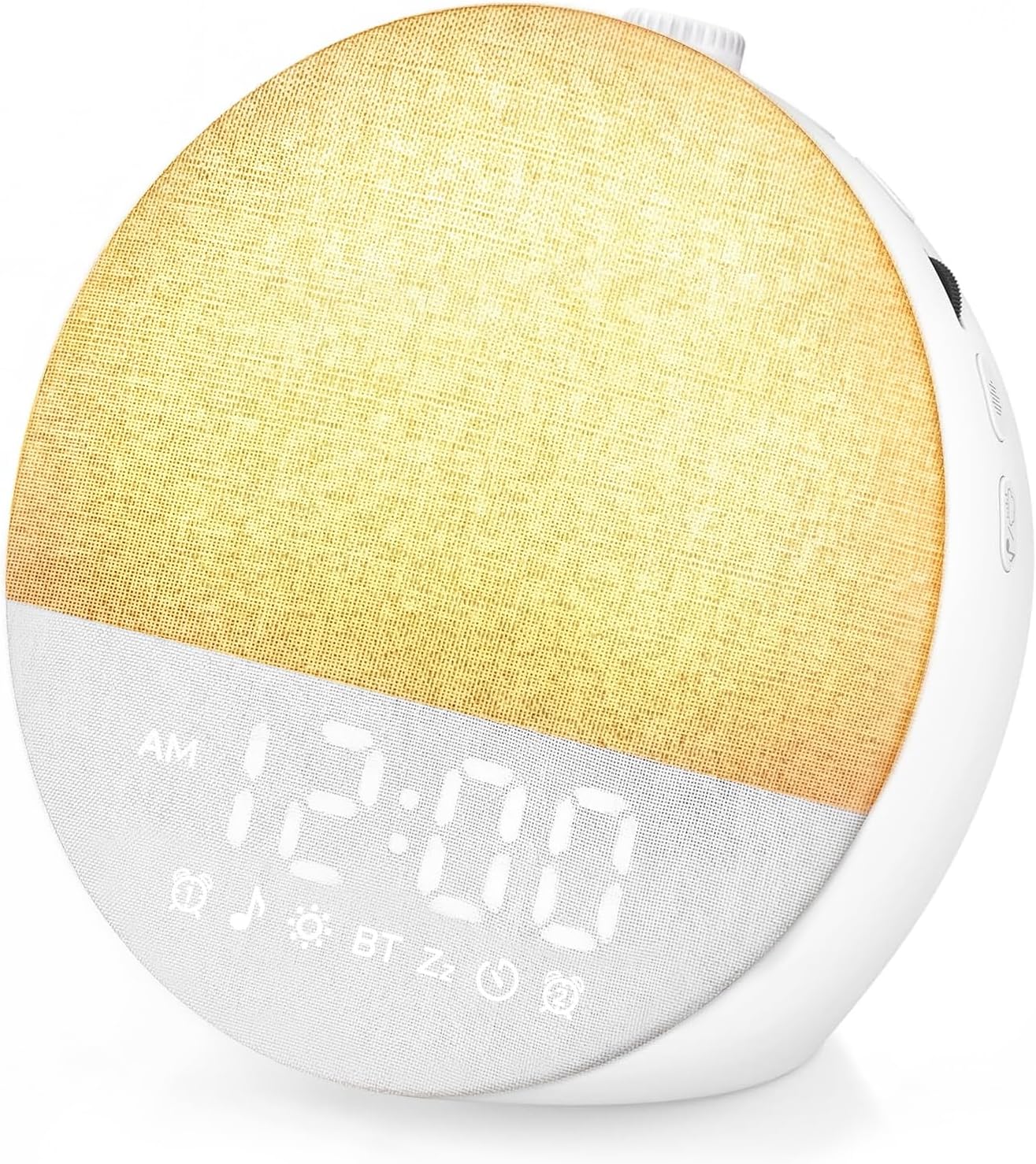 Geuuap Sunrise Alarm Clock White Noise Machine | Natural Wake-Up Light for Bedroom with 30 Soothing Sleep Aids, Bluetooth Speaker…