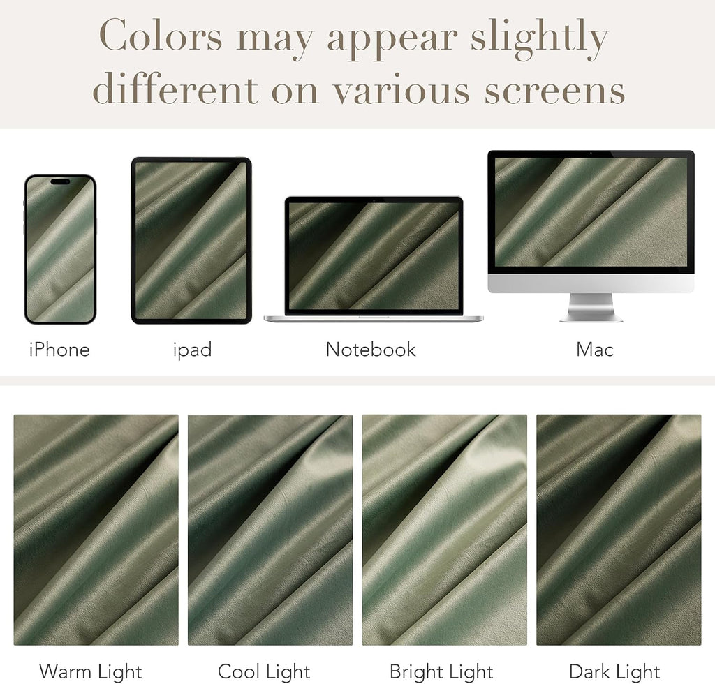 Nicetown Christmas Sage Green Velvet Spring Curtains 84 inches Long, Rod Pocket & Back Tab Room Darkening Heavyweight Winter Drapes for Nur…