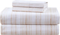 ComfortSpaces Comfort Spaces 100% Cotton Sheets Full, Breathable, Naturally Cool Cotton Sheets, Cotton Bed Sheets with 14" Elastic Pocket F…