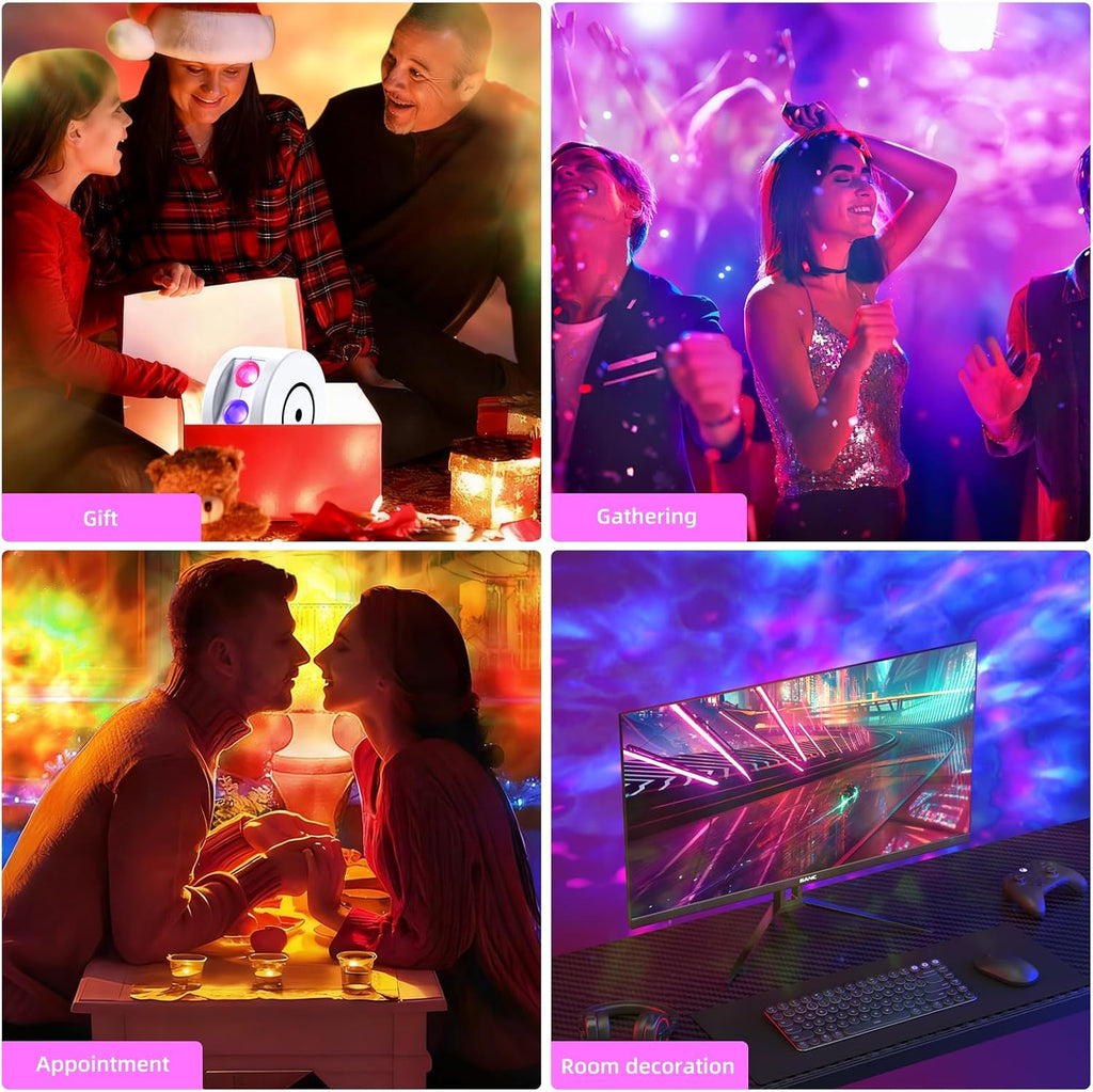 Galaxy Projector for Bedroom, Nebula Galaxy Night Light Projector with Timer and Remote, Gift for Kids Adults for…