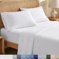 CaliforniaDesignDen California Design Den Full Sheet Set - Soft 100% Organic Cotton Sheets with Deep Pockets, Crisp Percale, Breathable and…
