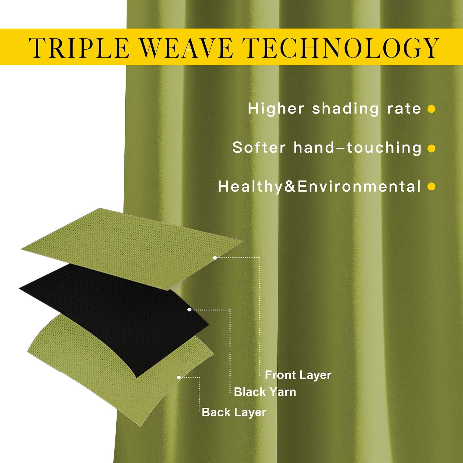 Nicetown Bedroom Curtains Blackout Draperies - Noise Reducing Thermal Insulated Window Decorative Blackout Draperies/Drapes for Kid's Room…