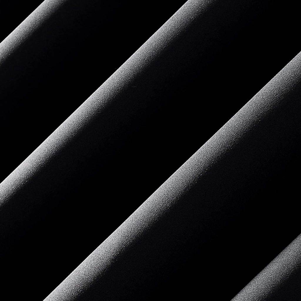 Sun Zero Oslo Theater Grade Extreme Total Blackout Rod Pocket Curtain Panel, 52" x 84", Black