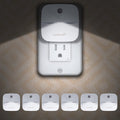 LuxLumin LED Night Lights Plug into Wall with Dusk-to-Dawn Sensor, Automatically Turn on and Off, Night Light for…