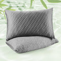 Wolki Queen Size Pillows Set of 2 Shredded Memory Foam Pillows 2 Pack, Adjustable Cooling Pillow for Side Sleepers, Back, Stomach, Hot Slee…