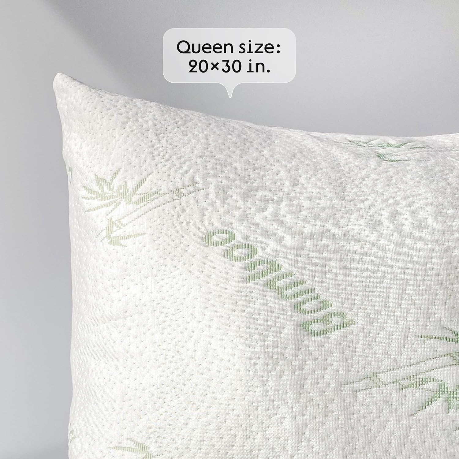 Cloud-Like Pillow Protectors with Zipper Queen Size - Breathable Cooling Pillow Covers for Hot Sleeprers - 100% Resistant to Stains, Dust…
