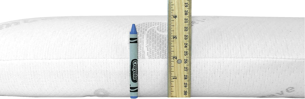 BluewaveBedding Bluewave Bedding Gel Memory Foam Pillow for Stomach, Back and Side Sleepers - Design for Spinal Alignment,…