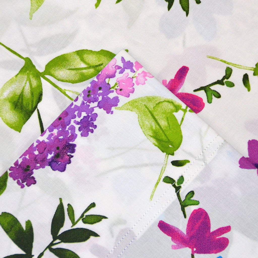 Pointehaven Bedding 3 Pieces Twin 100% Cotton Percale Sheets- Printed Bed Sheet & Pillowcase Sets- Soft Cotton Bed Sheets Set- Fits Mattres…