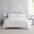 MarthaStewart Martha Stewart - Twin Duvet Cover Set, 100% Soft Cotton Bed Set with a Smooth Cotton Percale Reverse, 2 Piece Bedding with Ma…