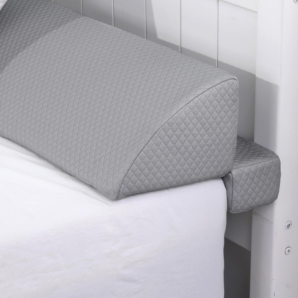 HOMBYS Wedge Pillow Headboard for Bed Gap, Foldable Bed Wedge Gap Filler King Size, Matterss Gap Filler, Multi Functional Bed Crack Pillow…