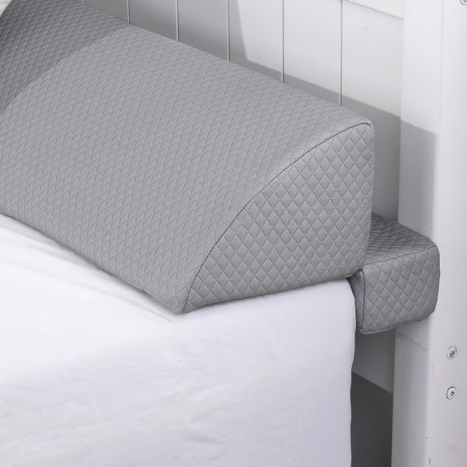 HOMBYS Wedge Pillow Headboard for Bed Gap, Foldable Bed Wedge Gap Filler King Size, Matterss Gap Filler, Multi Functional Bed Crack Pillow…