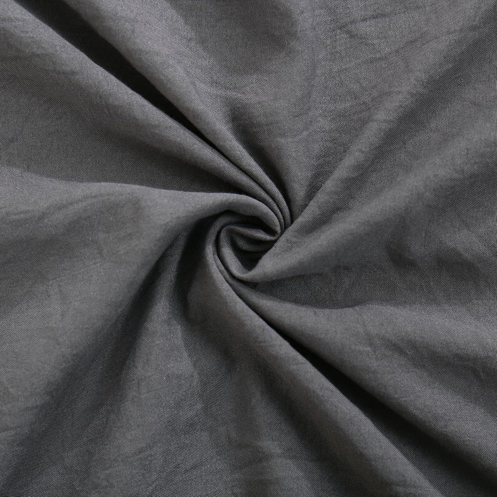 Merryword Dark Gray Body Pillow Cover 20x54inches Reversible Long Pillowcase Ruffled Body Pillowcases Cute Pillowcase Pillow Sham (1 Body,…