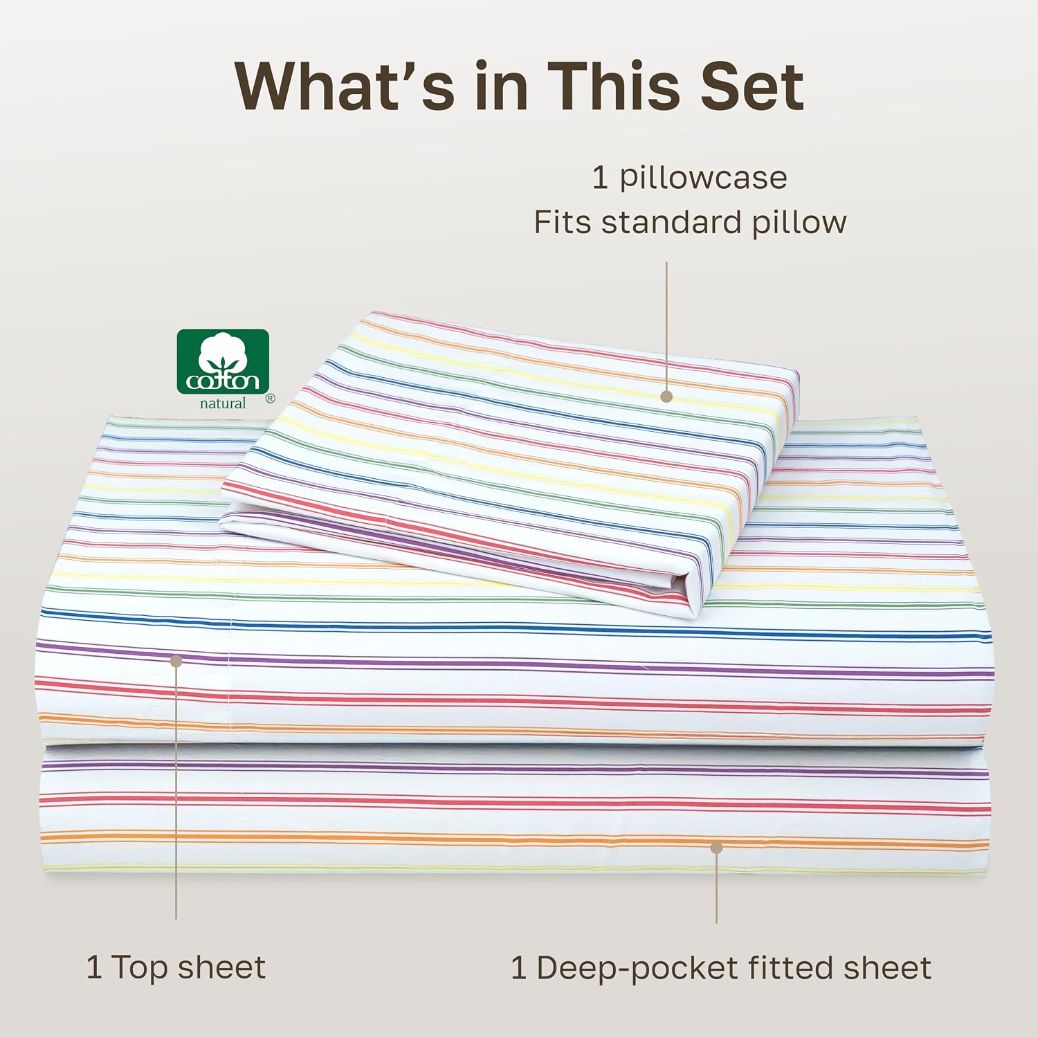 CaliforniaDesignDen California Design Den Soft Twin XL 100% Cotton Sheet Sets, 400 Thread Count Good Housekeeping Award Winner, Smooth Sate…