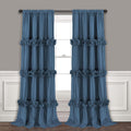 Homechoice Decor Thermal Insulated Blackout Window Curtains, 54" W x 84" L x 2 Panels, Boho Ruched Window Treatments with 3 Rows of…