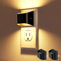VOLISUN Night Lights Plug into Wall, 2 Pack Up and Down LED Night Light with Dusk to Dawn Light Sensor, 3000K Warm White Nightlight for…