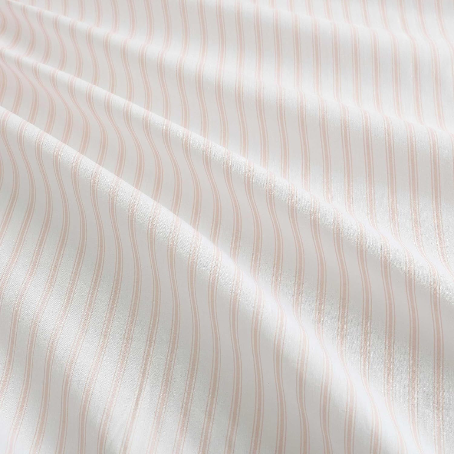 MarthaStewart Martha Stewart - Full Size Sheets Set, Crisp & Tailored Cooling Sheets with a Smooth Cotton Percale Lightweight Feel - Bed Sh…