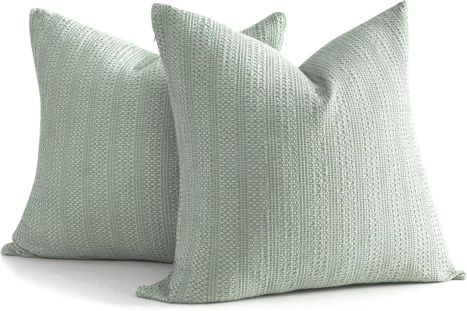 Cocoploceus 24x24 Pillow Covers Set of 2 Euro Sham Pillow Covers Cotton Euro Pillow Shams, Boho Throw Pillow Covers Large Decorative Square…