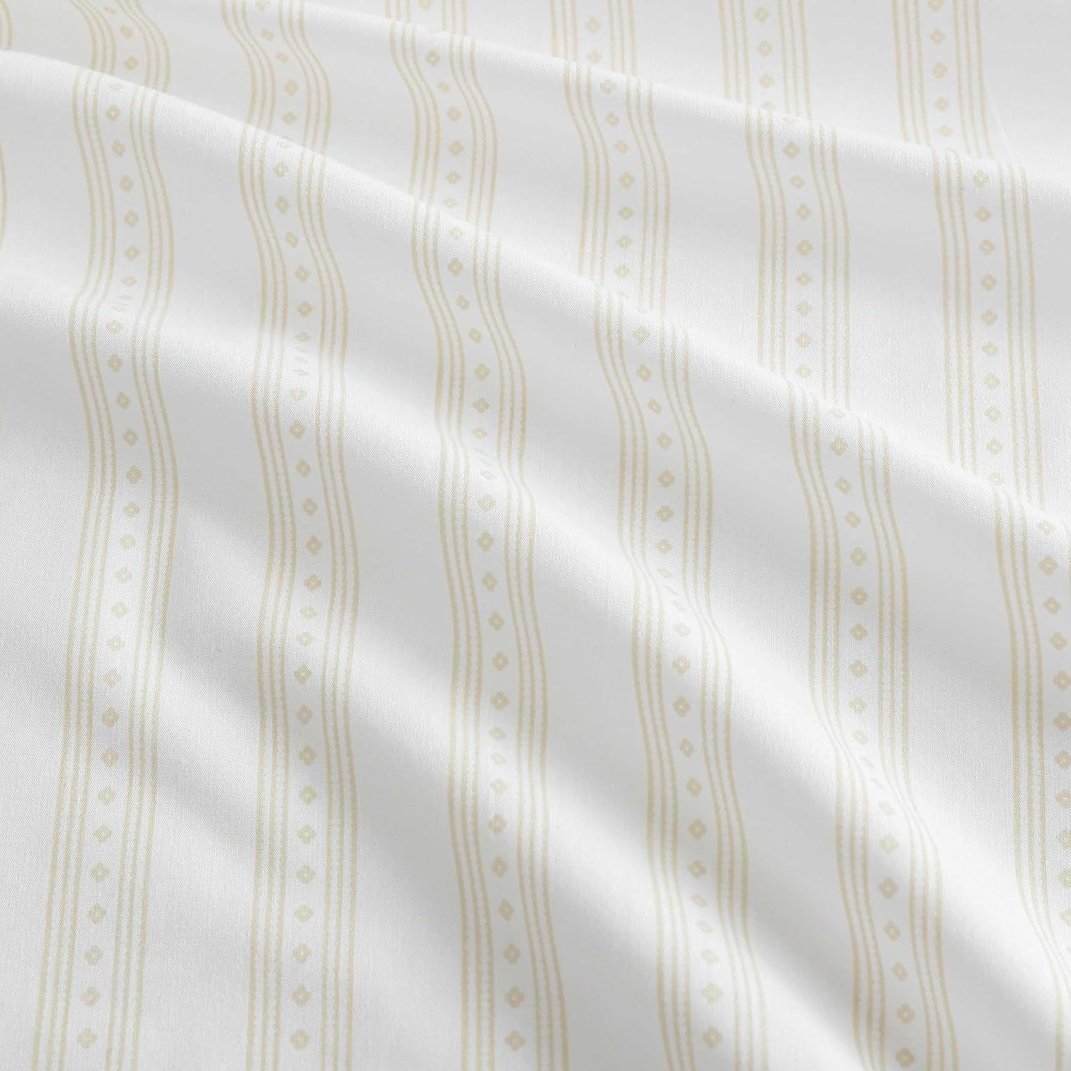 MarthaStewart Martha Stewart - Queen Size Sheets Set, Crisp & Tailored Cooling Sheets with a Smooth Cotton Percale Lightweight Feel - Bed S…