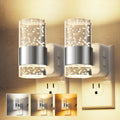 L LOHAS LED Night Lights Plug into Wall 2 Pack, Dimmable Night Light with Dusk-to-Dawn Sensor, Soft White/Cool White/Amber 3 Color Light…