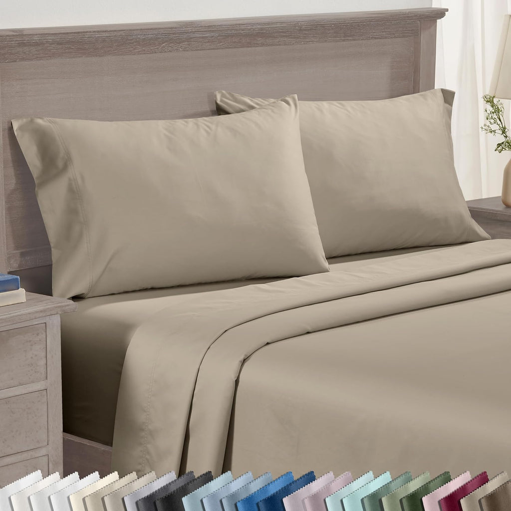 CaliforniaDesignDen CALIFORNIA DESIGN DEN Luxuriously Soft Hotel Quality 600 Thread Count, 100% Cotton Set of 2 Cases, Crisp & Cool Pillow…