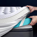 5 Inch Mega Support Memory Foam Twin XL Mattress Topper for Pressure Relief, Dual Layer 2.5" Pillow Top Mattress Topper Twin XL Plus 2.5"…