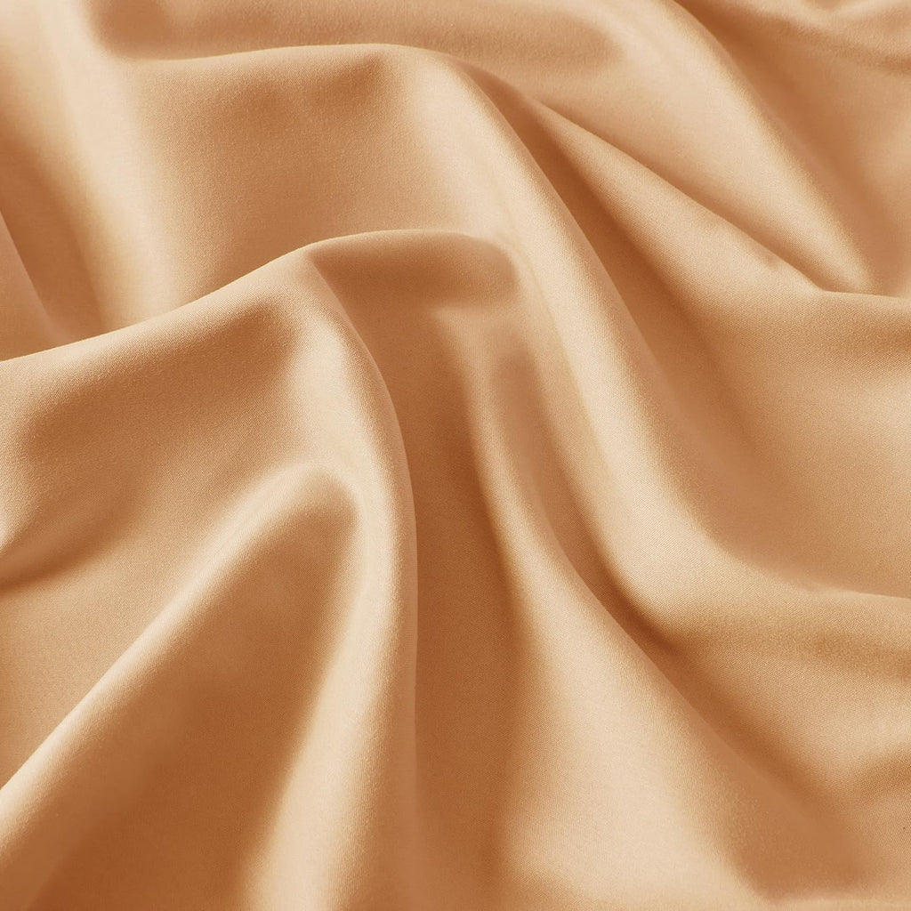 Nestl Orange Pillow Cases - Soft Queen Size Set of 2, 1800 Microfiber, Envelope Closure, 20x30 Inches cotton